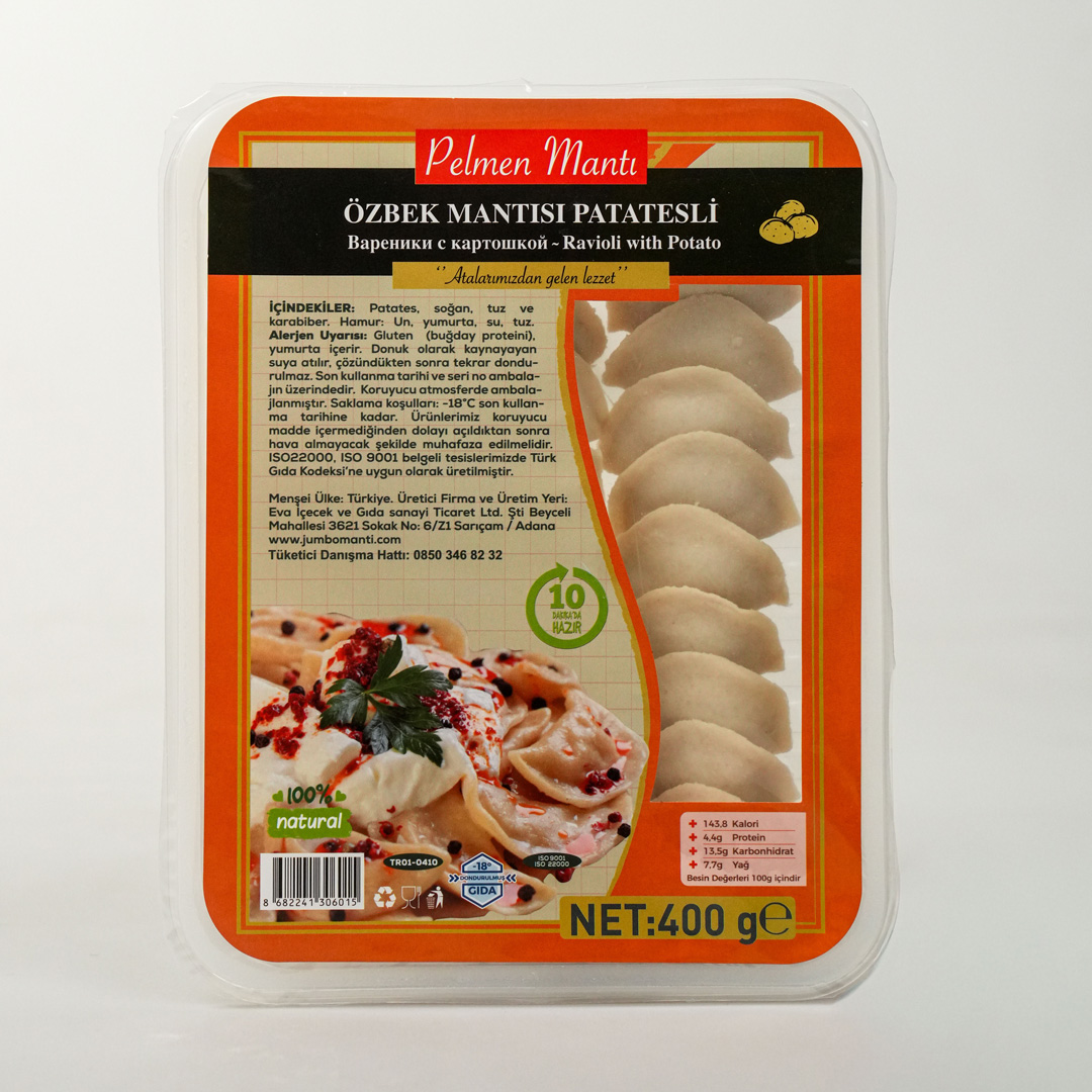 Özbek Mantısı Patatesli