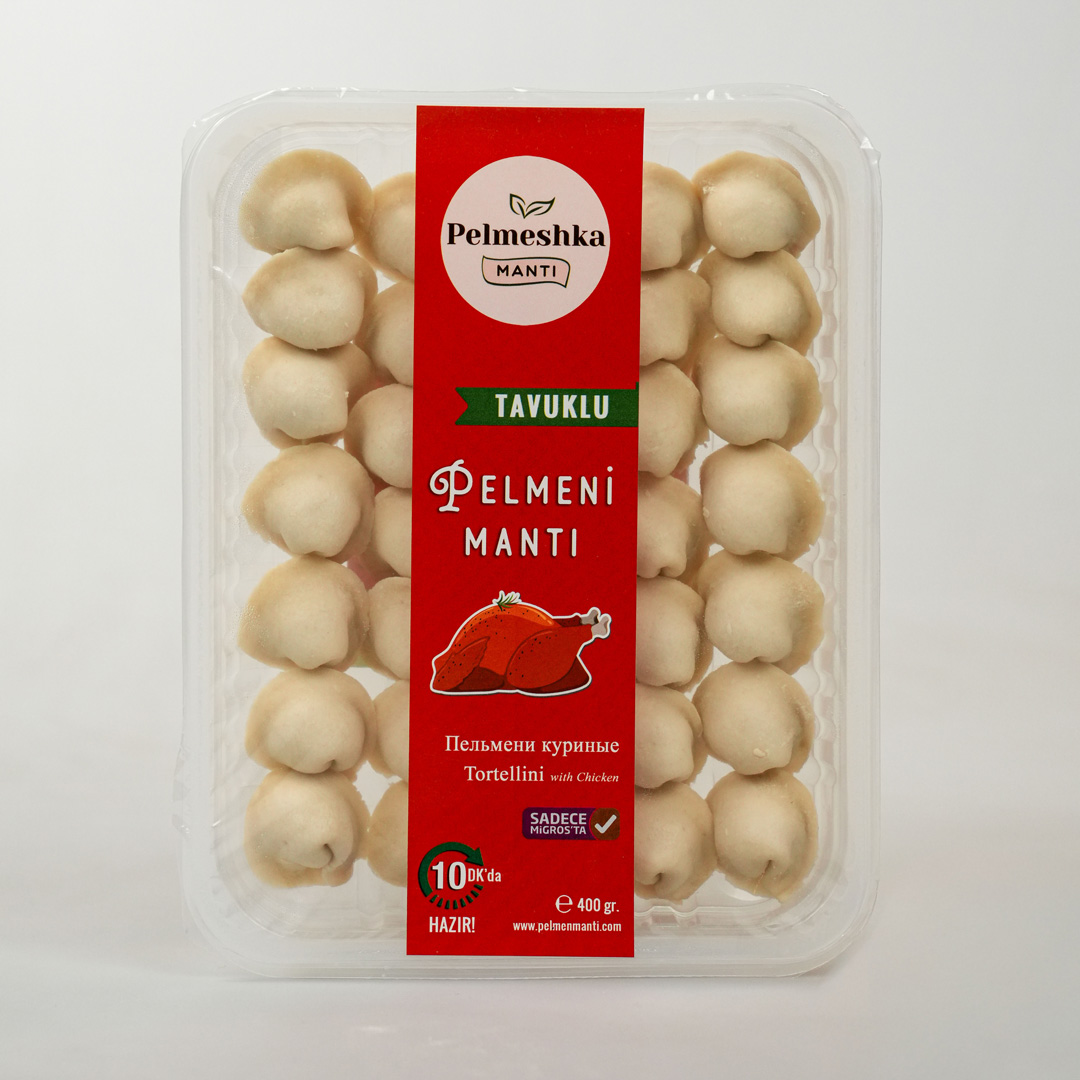 Pelmeni Mantı Tavuk Etli